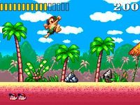 une photo d'Ã©cran de Super Adventure Island sur Nintendo Super Nes